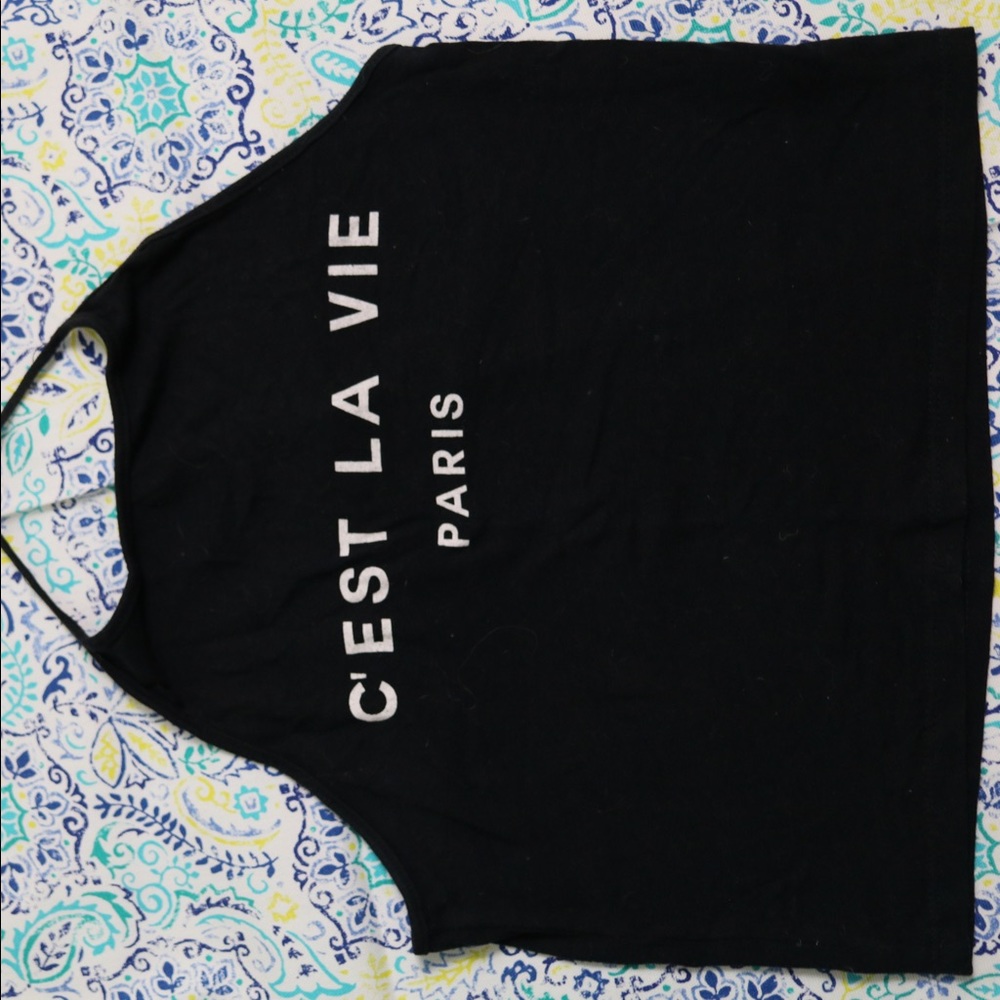 Black Brandy Melville Halter Top